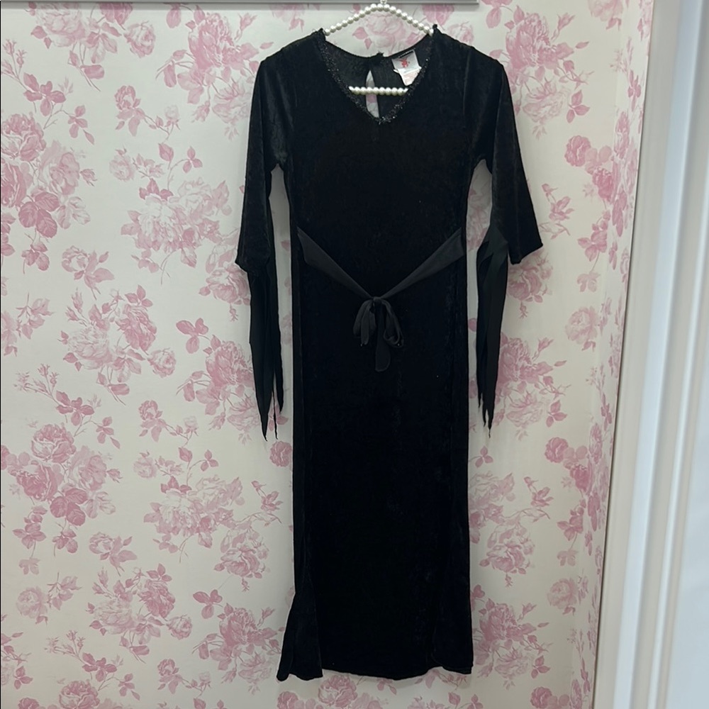 Black Velvet Dress costume